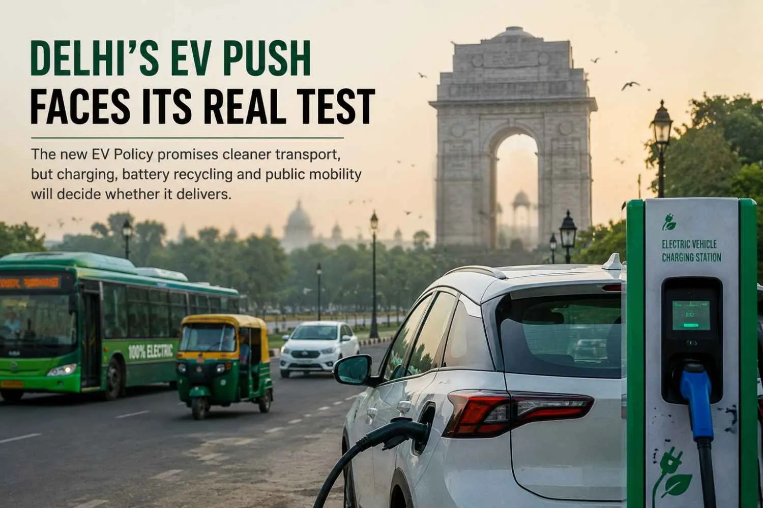 Delhi Bets Big on Electric Mobility