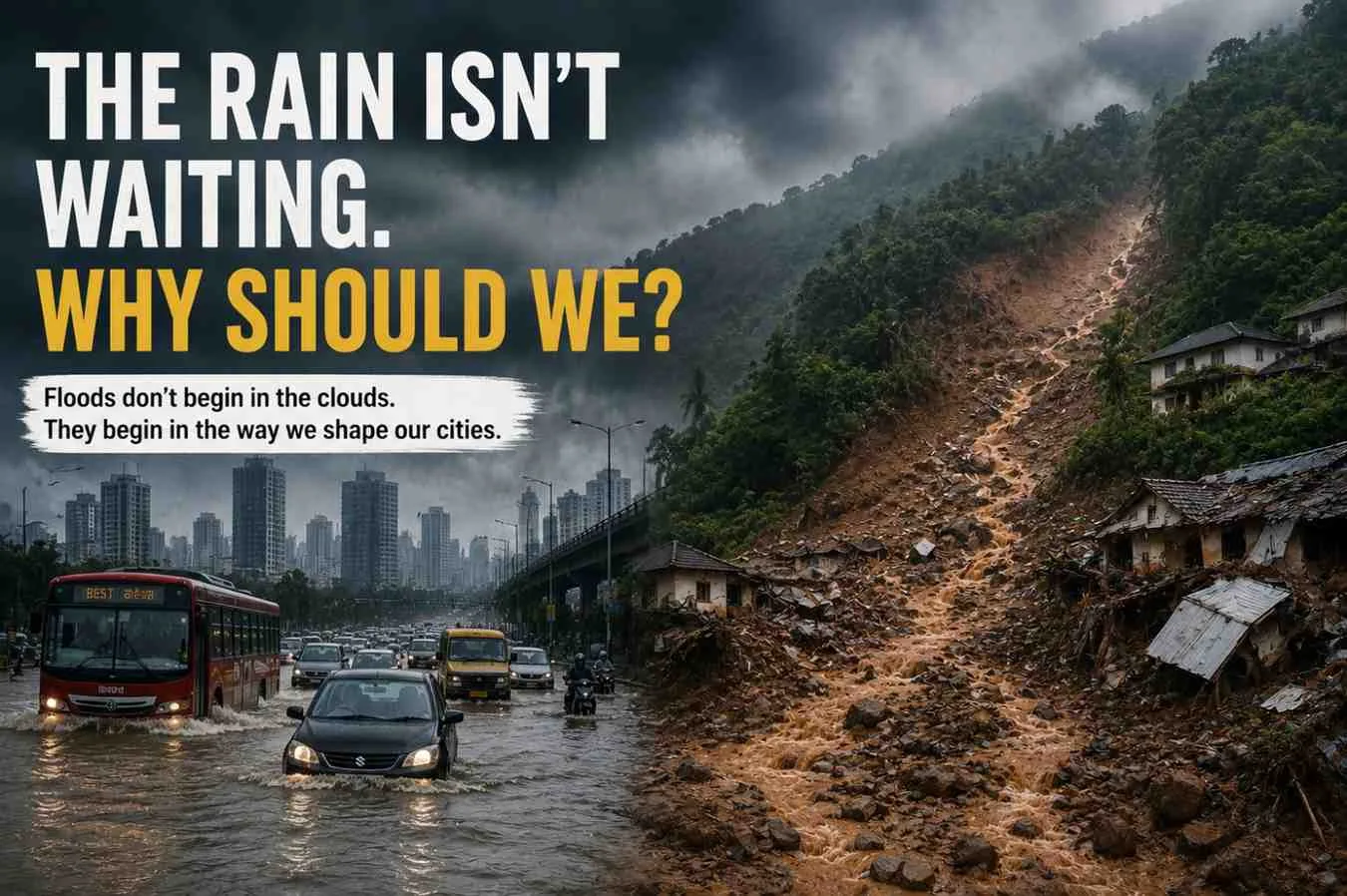 The Rain Isn't Waiting. Why should we?