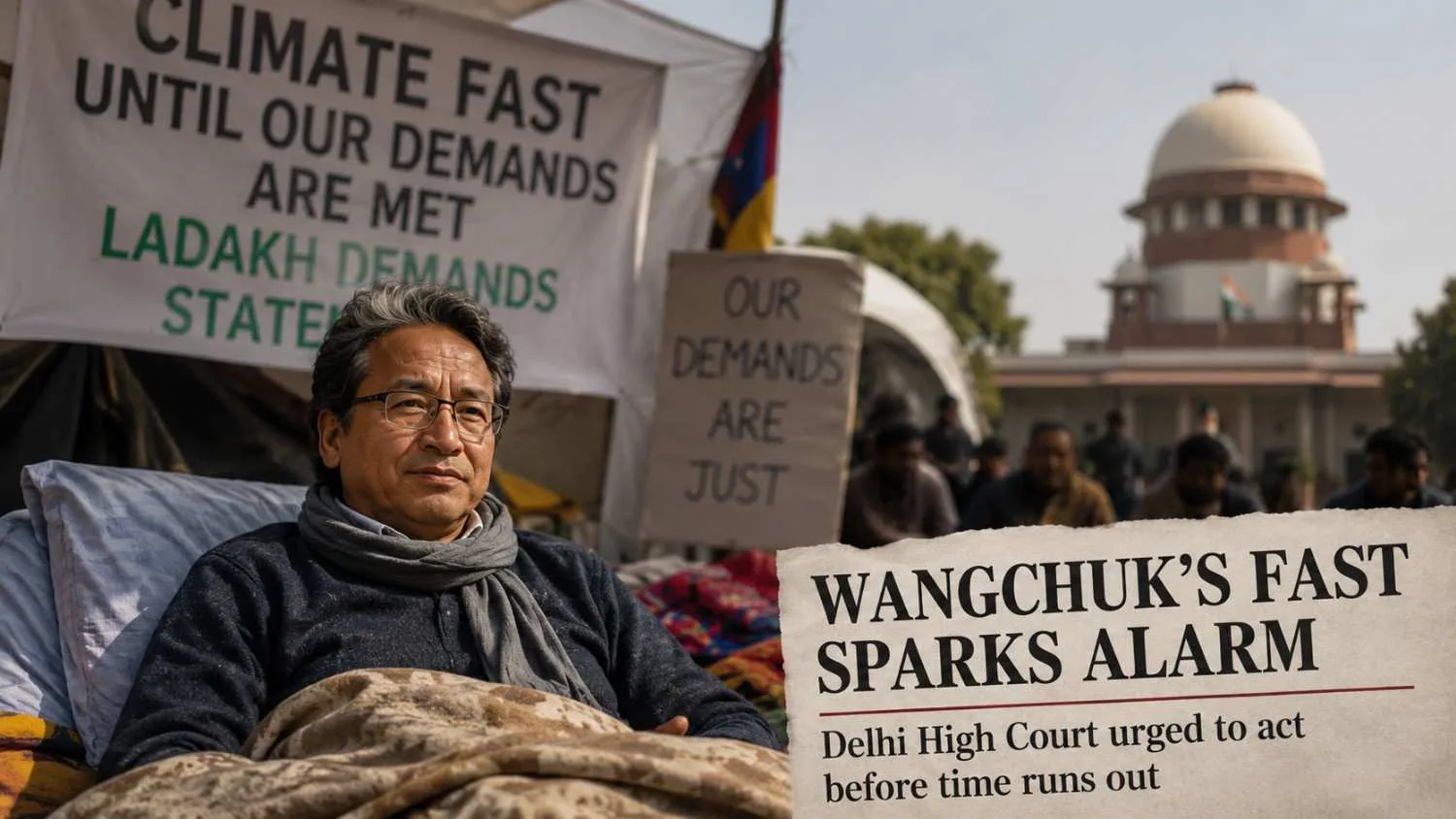Wangchuk's Fast Sparks Alarm
