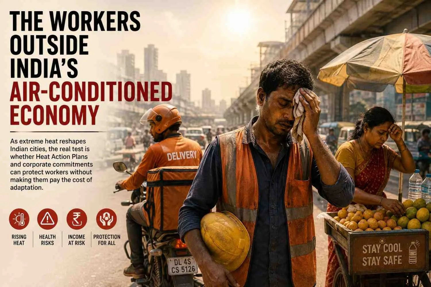 The Workers Outside India’s Air-Conditioned Economy