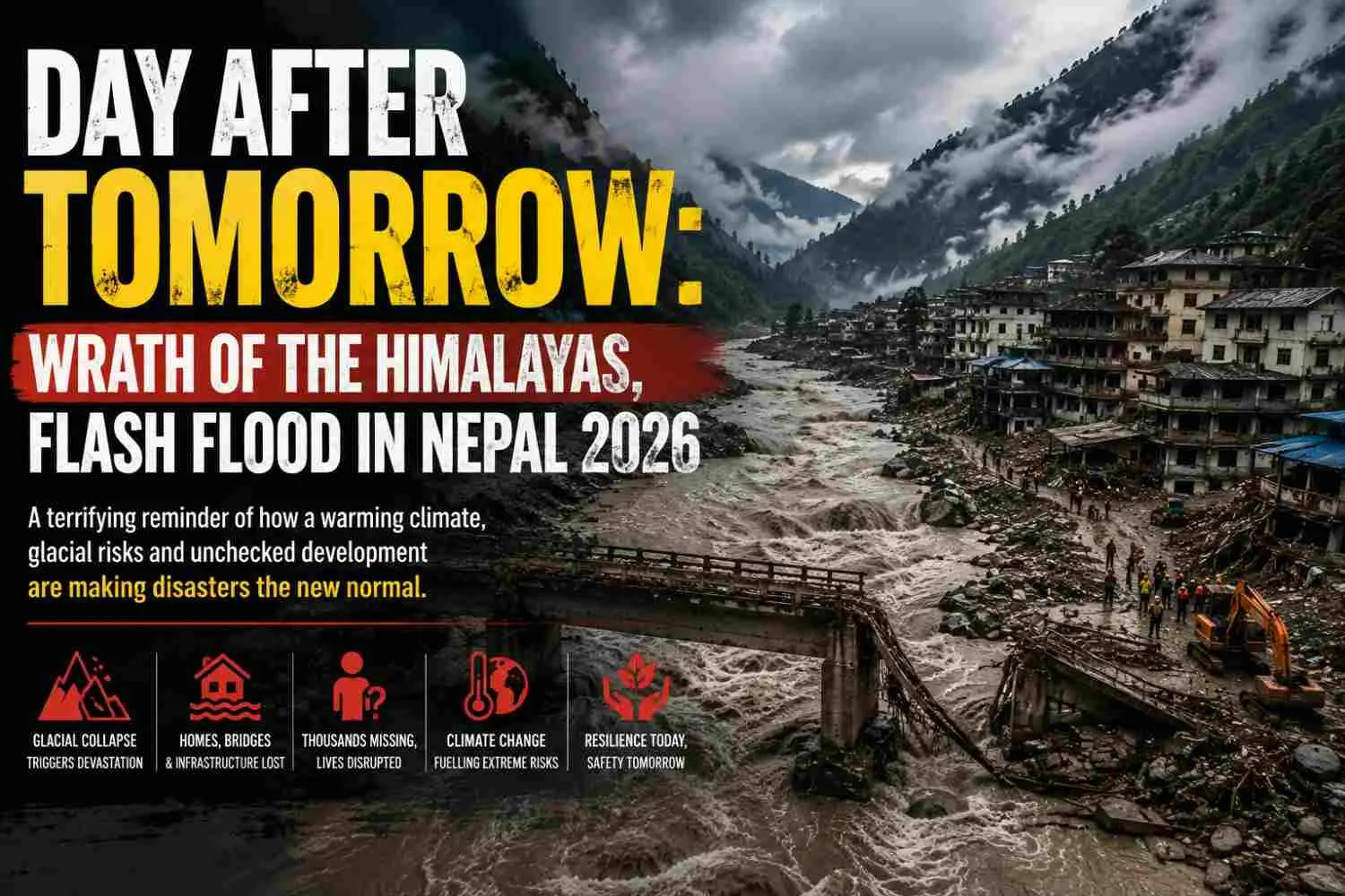 Day after Tomorrow: Wrath of the Himalayas, Flash flood in Nepal 2026