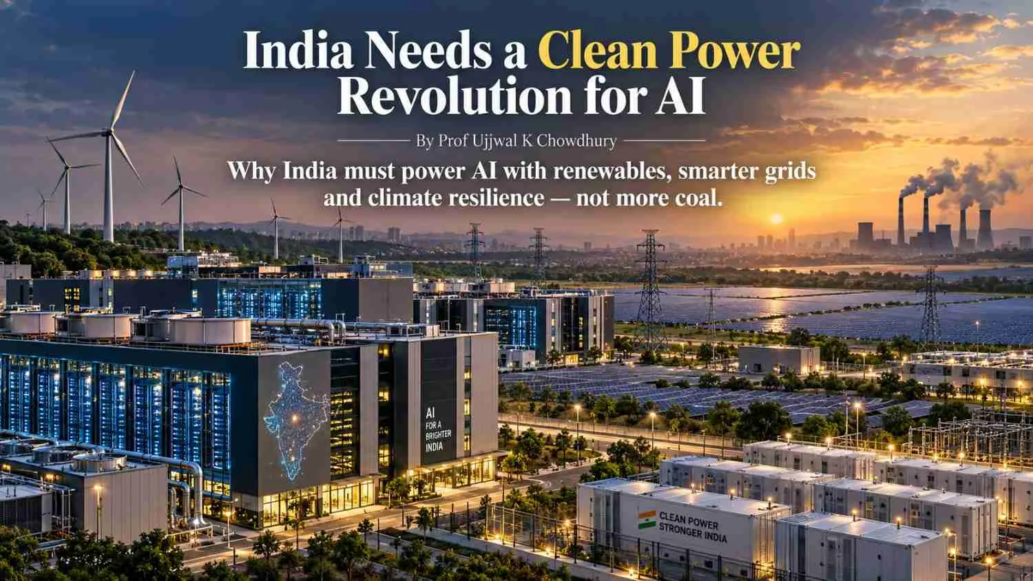 India Needs a Clean Power Revolution for AI